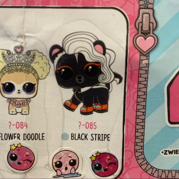 black stripe lol pet